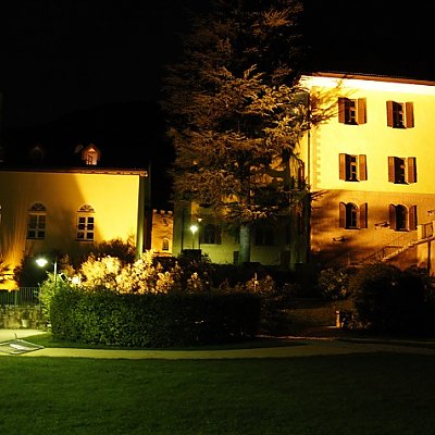 Schloss Rechtenthal bei Nacht